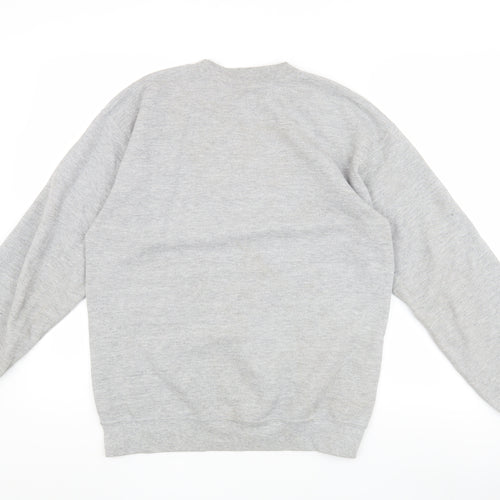 Gildan Men's Grey LA Lakers Sweatshirt, Size S, Sports Style