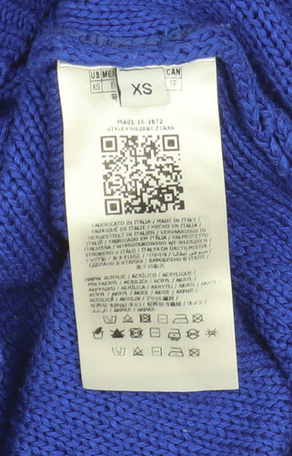 Guess Women's Blue XS Pullover Acrylic Jumper