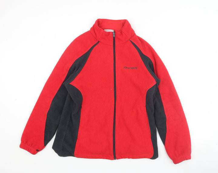 Sprayway Women's Red 3-in-1 Jacket, M, Full Zip Fleece