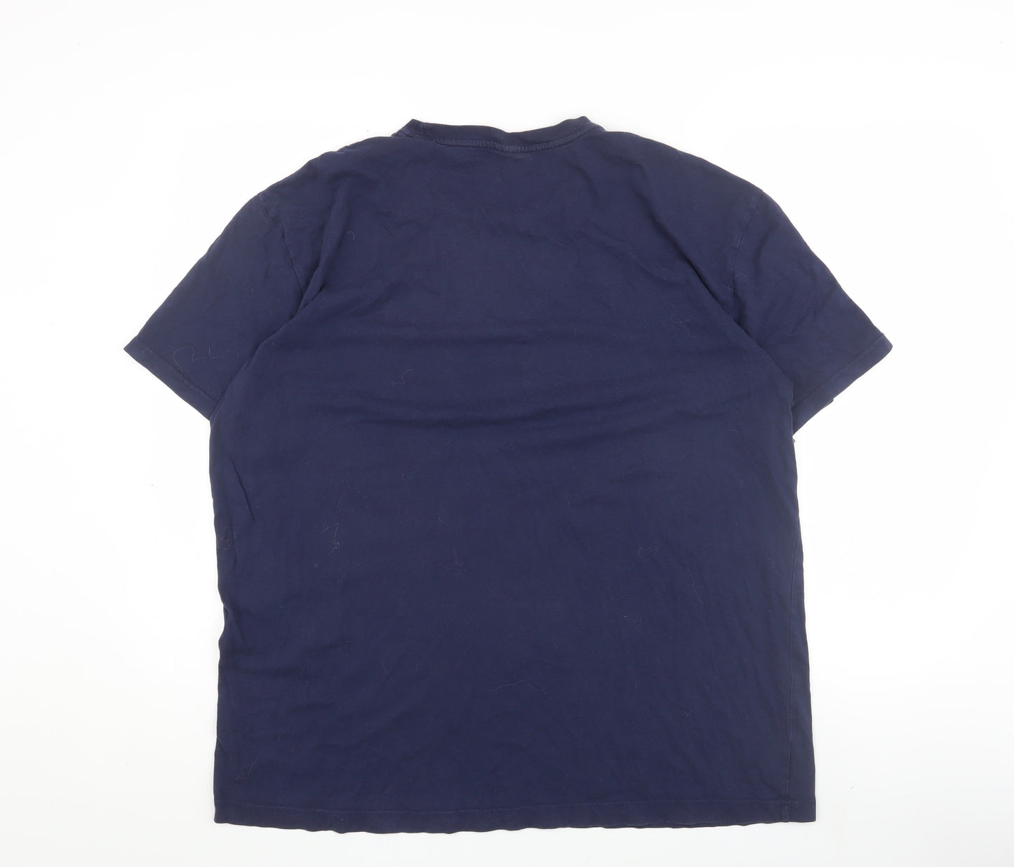 Polo Ralph Lauren Men's Blue T-Shirt, Large, Graphic