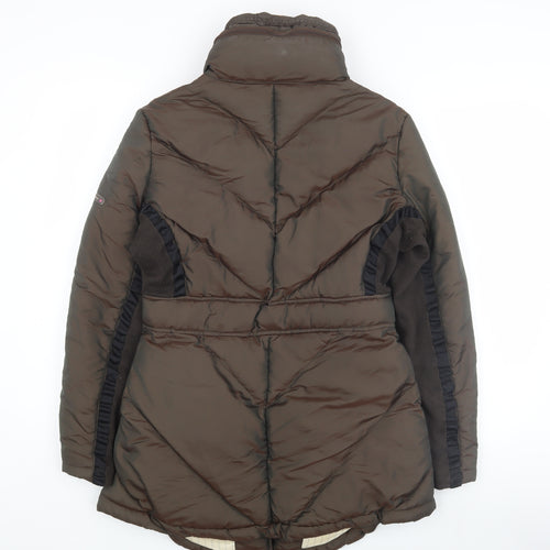 Duck and Cover Women's Brown Puffer Jacket S