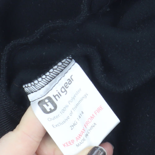 Hi Gear Women's Black Fleece Jacket Size 10