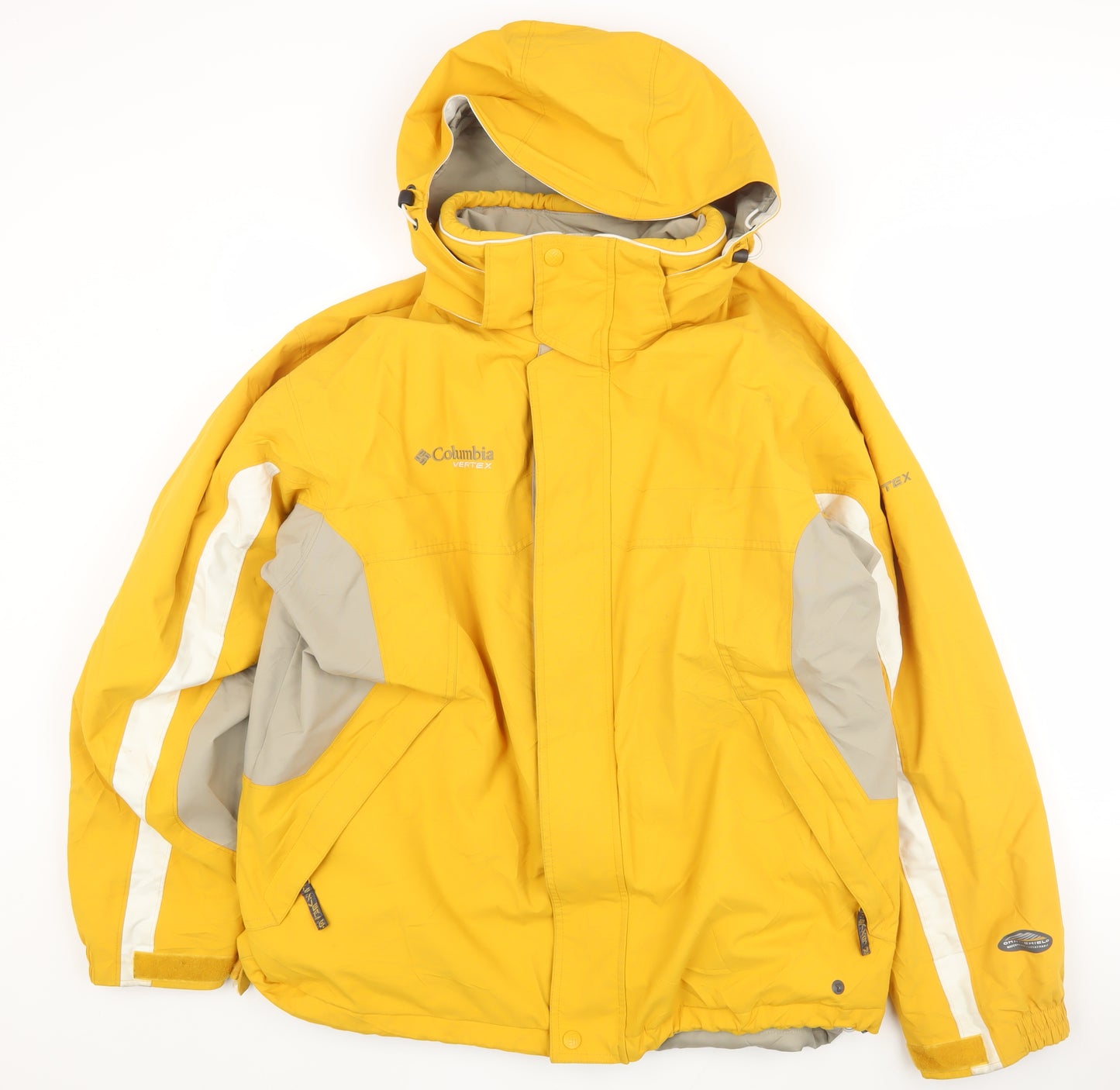 Columbia Men's Yellow 3-in-1 Hiking Jacket L