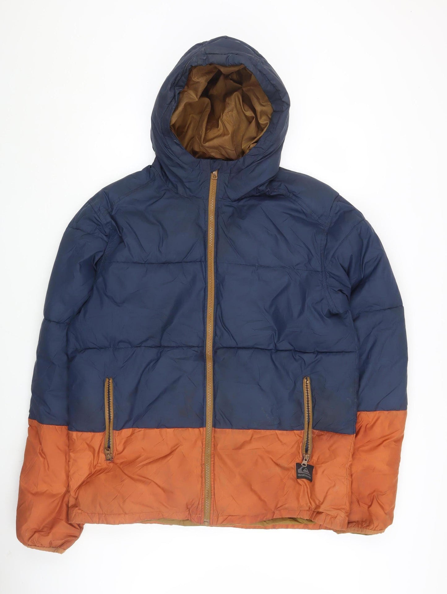 Quiksilver Men's Blue XL Puffer Jacket