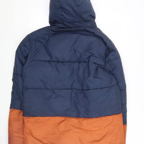 Quiksilver Men's Blue XL Puffer Jacket