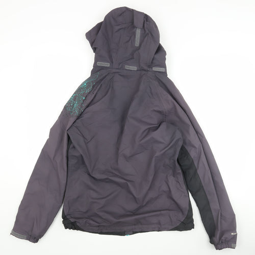 Regatta Women's Black Rain Coat Jacket Size 10