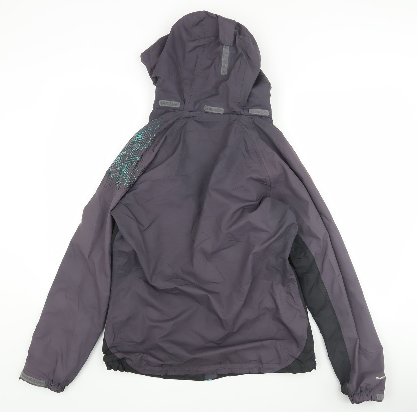 Regatta Women's Black Rain Coat Jacket Size 10