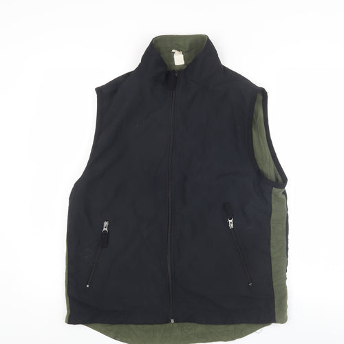 GAP Men's Black Reversible Waistcoat S - Casual Style