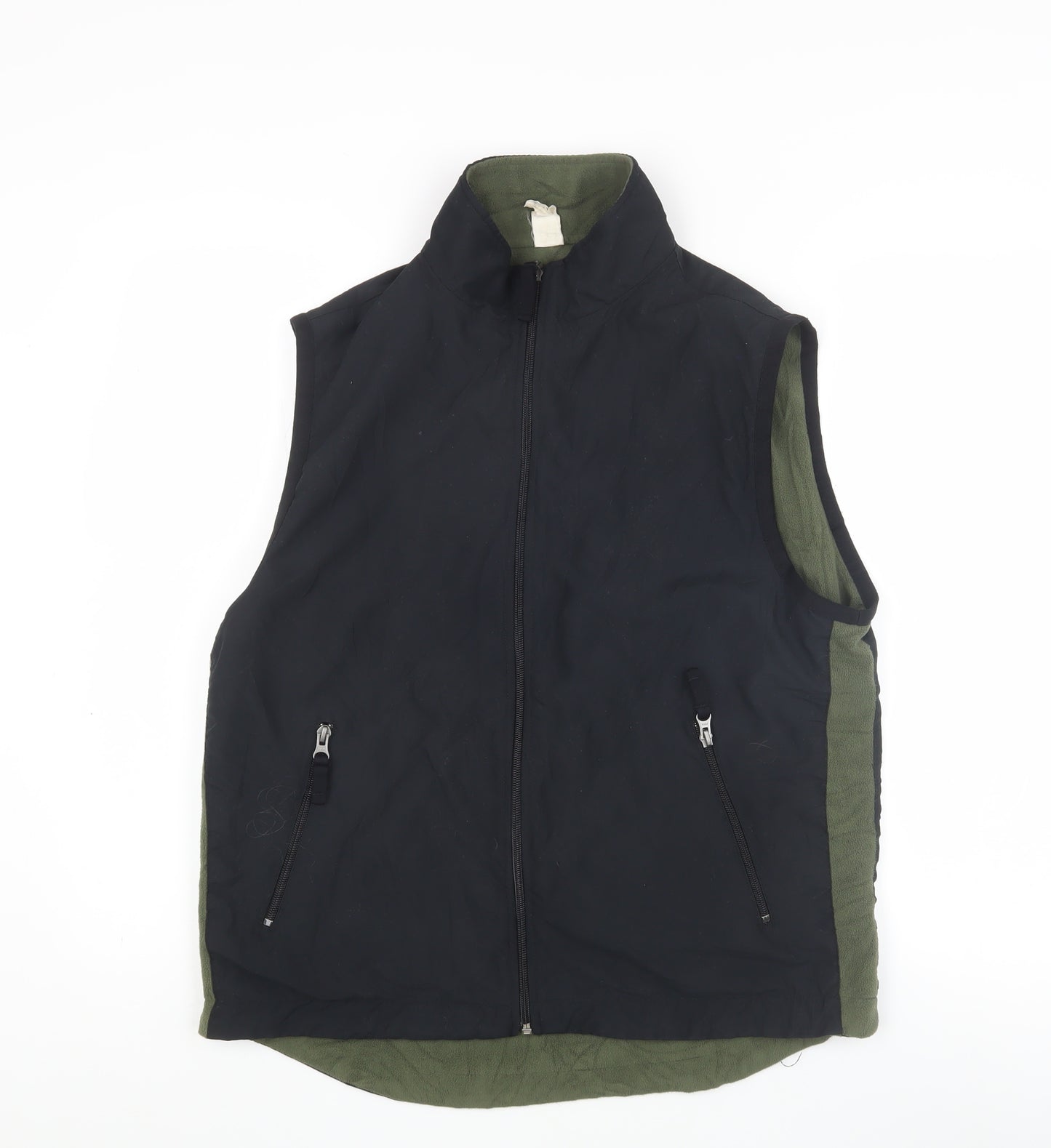 GAP Men's Black Reversible Waistcoat S - Casual Style