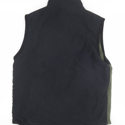 GAP Men's Black Reversible Waistcoat S - Casual Style