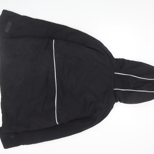 Lee Cooper Men's Black Hooded Parka Jacket Size S