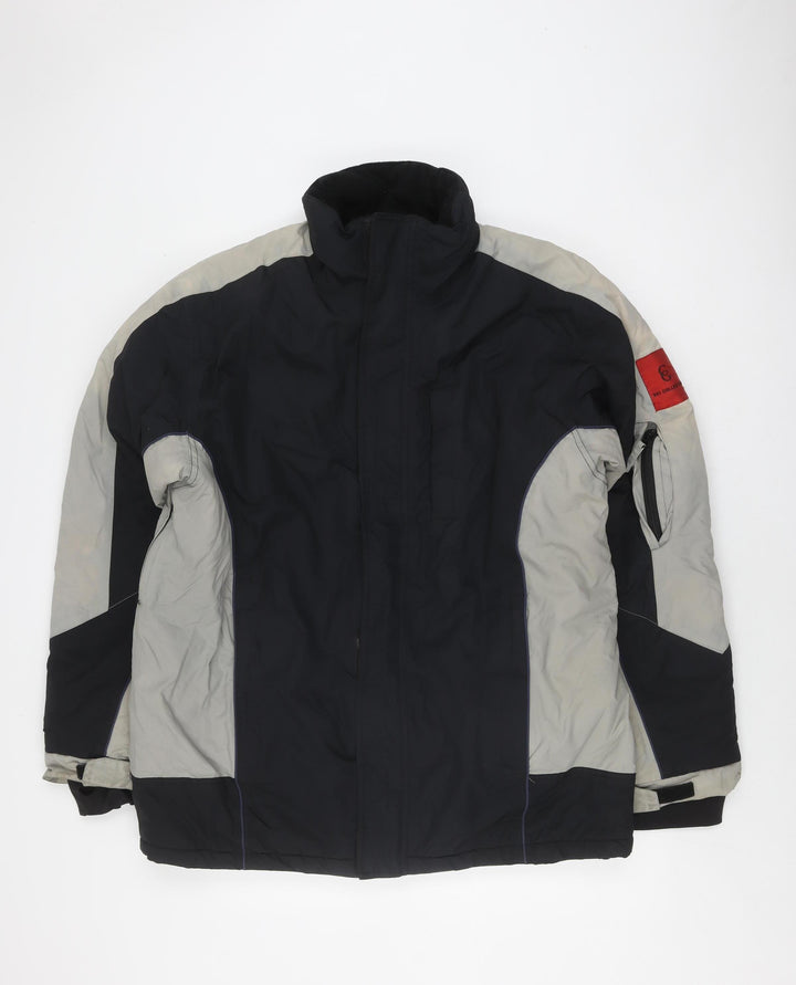 C&A Men's L Black Grey Ski Jacket