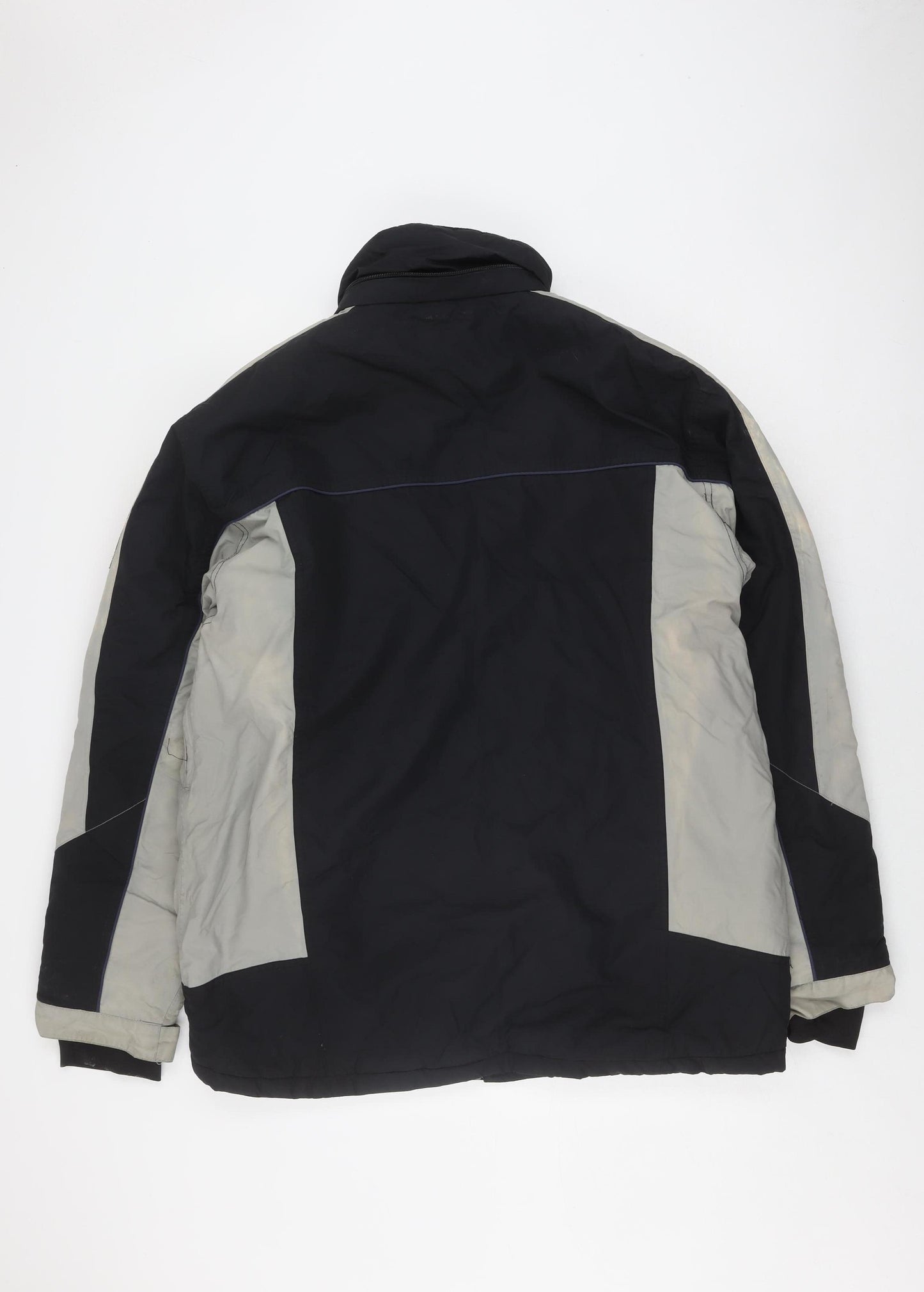 C&A Men's L Black Grey Ski Jacket
