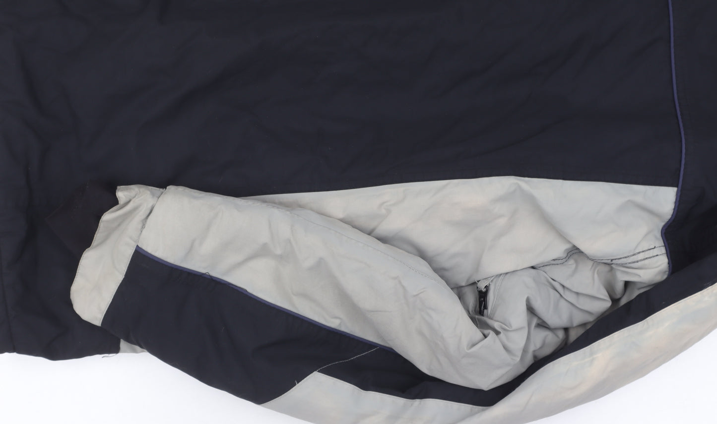 C&A Men's L Black Grey Ski Jacket