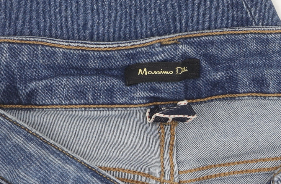 Massimo Dutti Women's Blue Skinny Jeans, Size 12