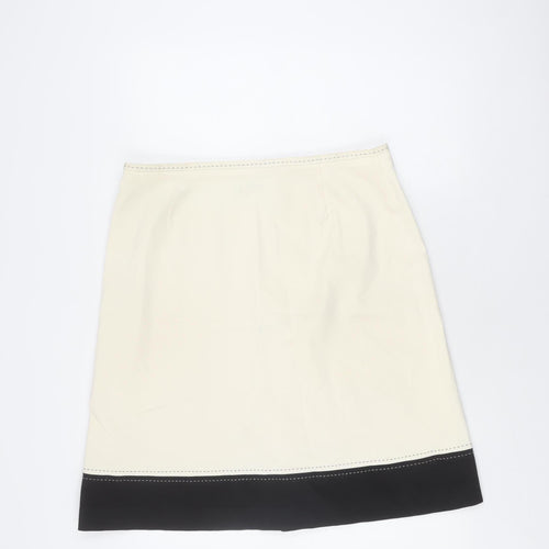Coast Women's Ivory Pencil Skirt Size 16 - Elegant & Chic