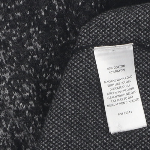 Cynthia Rowley Women's Black Pullover Jumper M