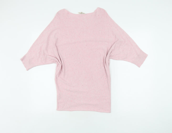 Phase Eight Women's Pink XS Boat Neck Jumper
