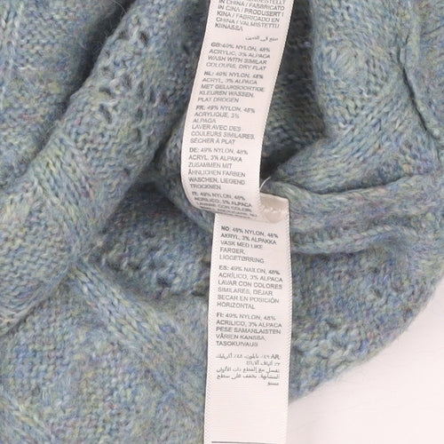 FatFace Women's Blue Cable-Knit Jumper, Size 8