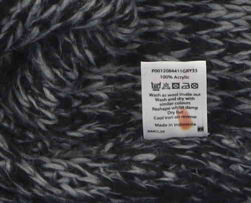 Bm Casual Women's Grey Cardigan XL Mock Neck