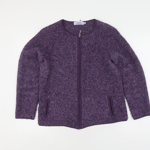 Honor Millburn Women's Purple Knit Jacket - M