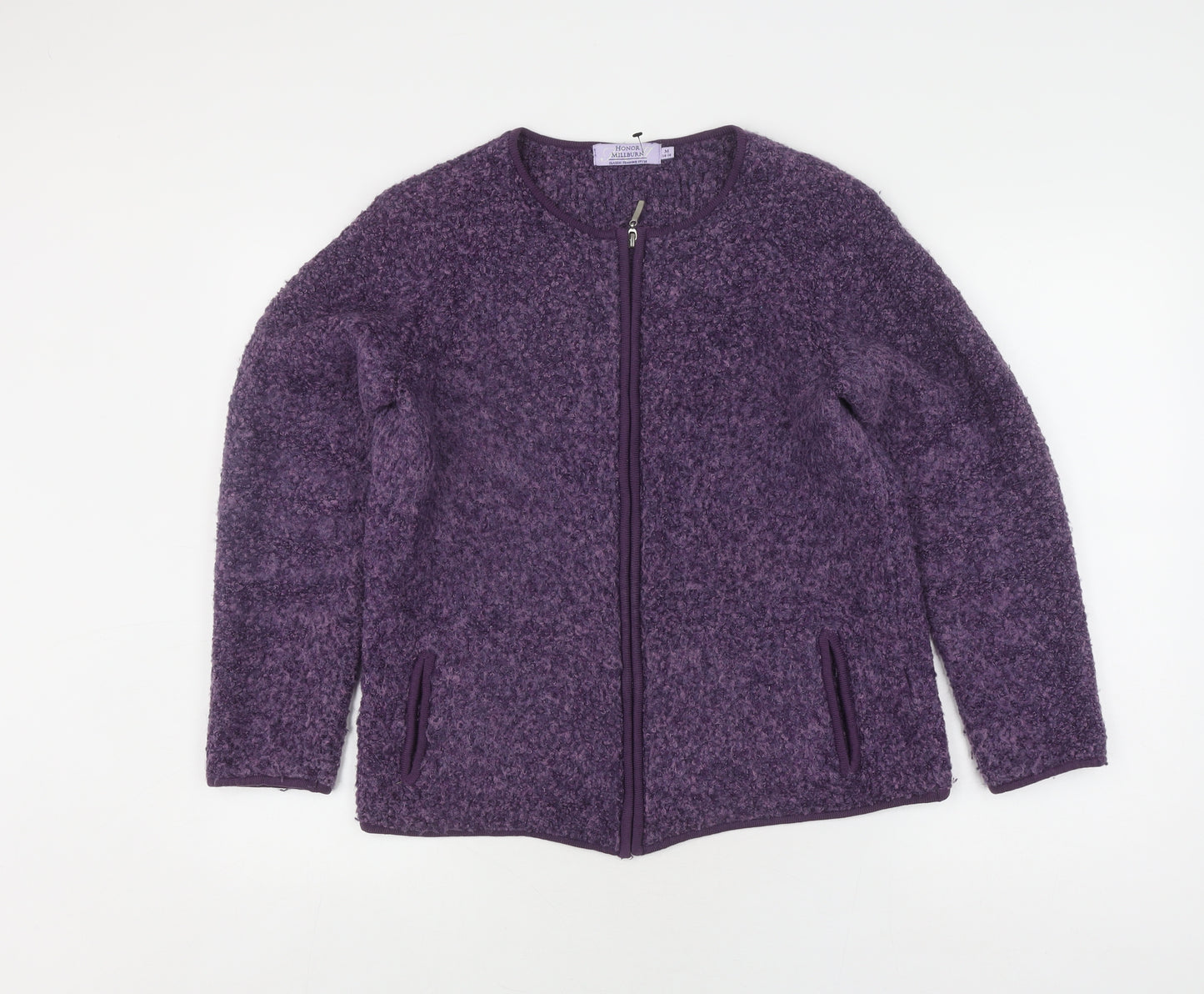 Honor Millburn Women's Purple Knit Jacket - M