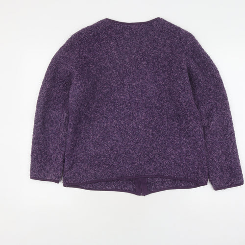 Honor Millburn Women's Purple Knit Jacket - M