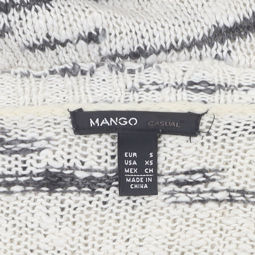 Mango Women's Multicoloured Knit Jumper Size S