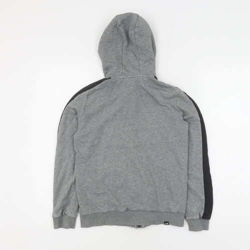Puma Boys Grey Full Zip Hoodie 11-12 Years