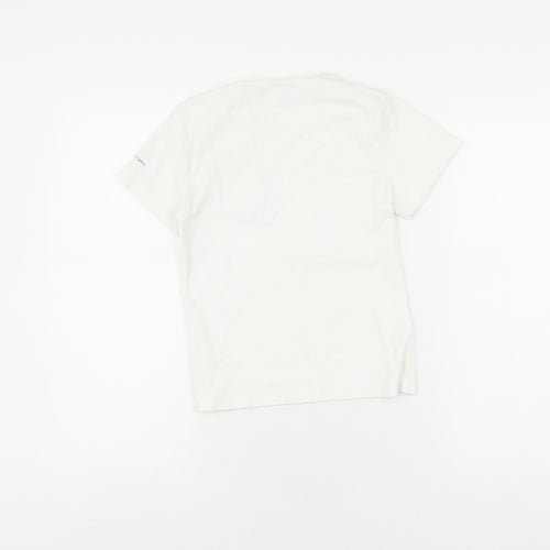 Jim Thompson White T-Shirt with Butterfly Print, Women, S