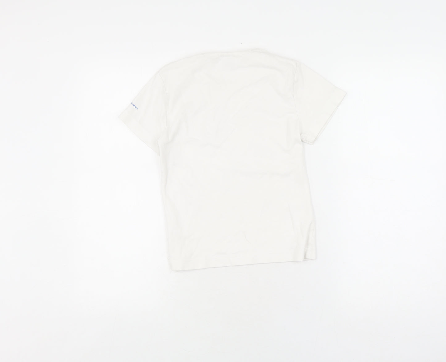 Jim Thompson White T-Shirt with Butterfly Print, Women, S