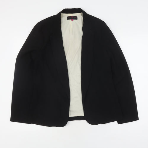 New Look Women's Black Blazer Size 14