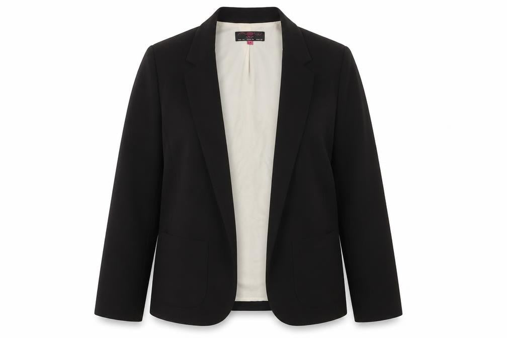 Front view of New Look Women's Black Blazer, size 14