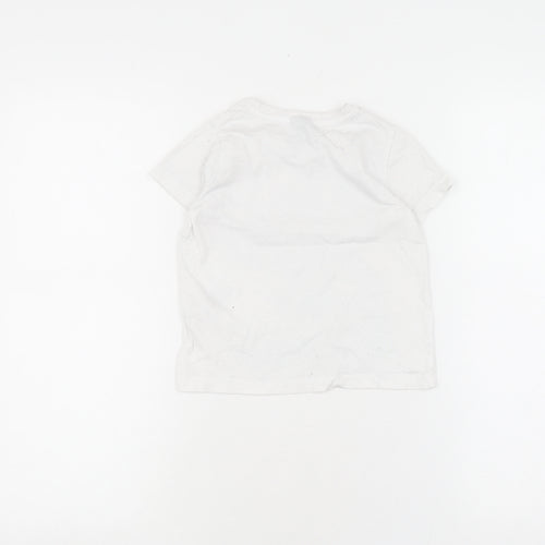 Disney at Primark Girls White Stitch T-Shirt 3-4 Years