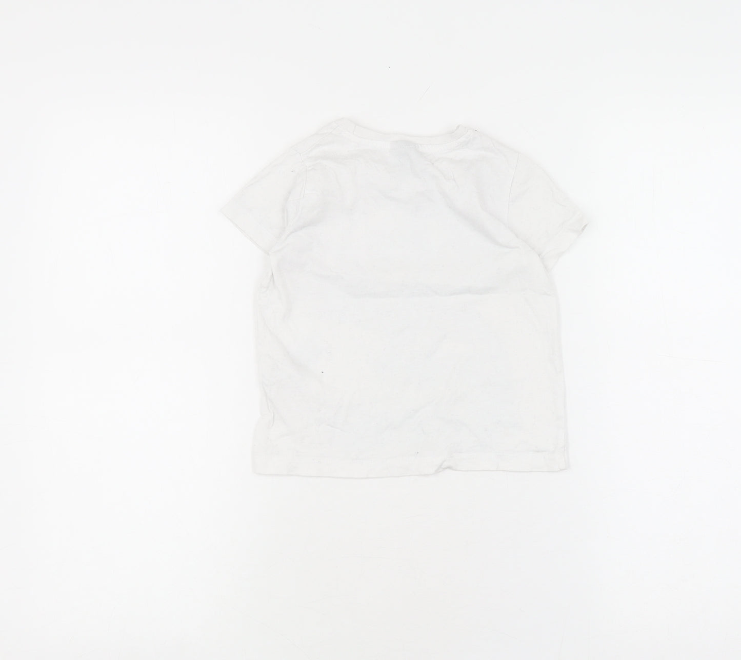 Disney at Primark Girls White Stitch T-Shirt 3-4 Years
