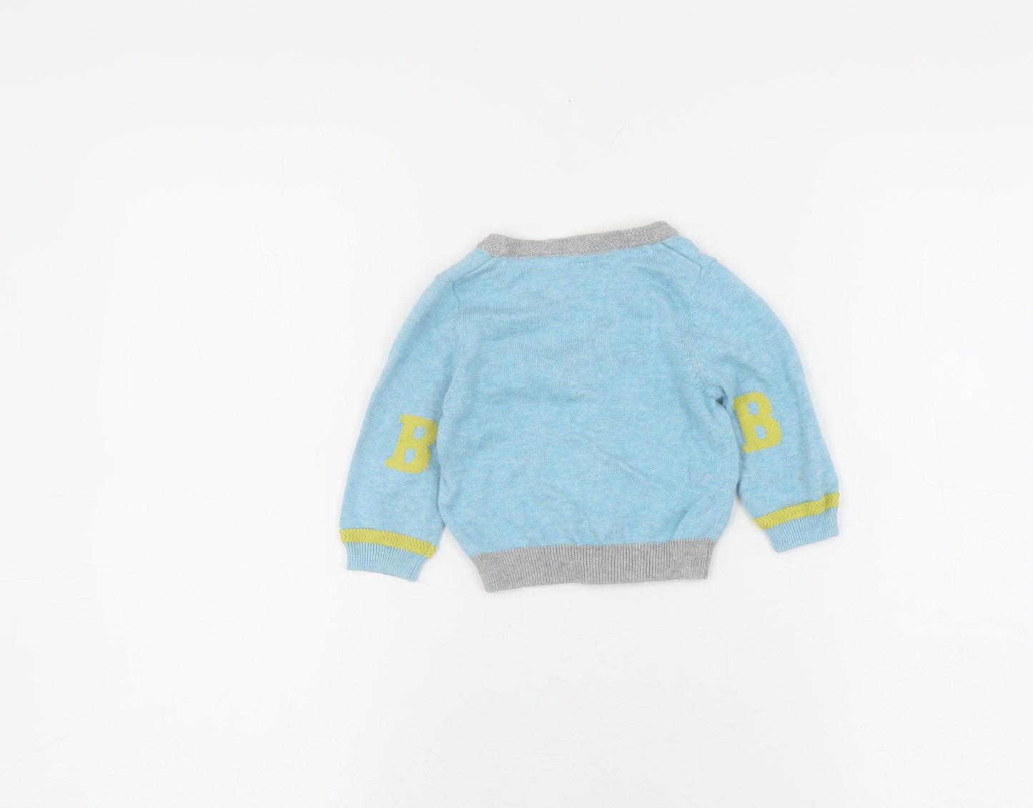 Baker by Ted Baker Unisex Baby Cardigan 3-6 Months Blue