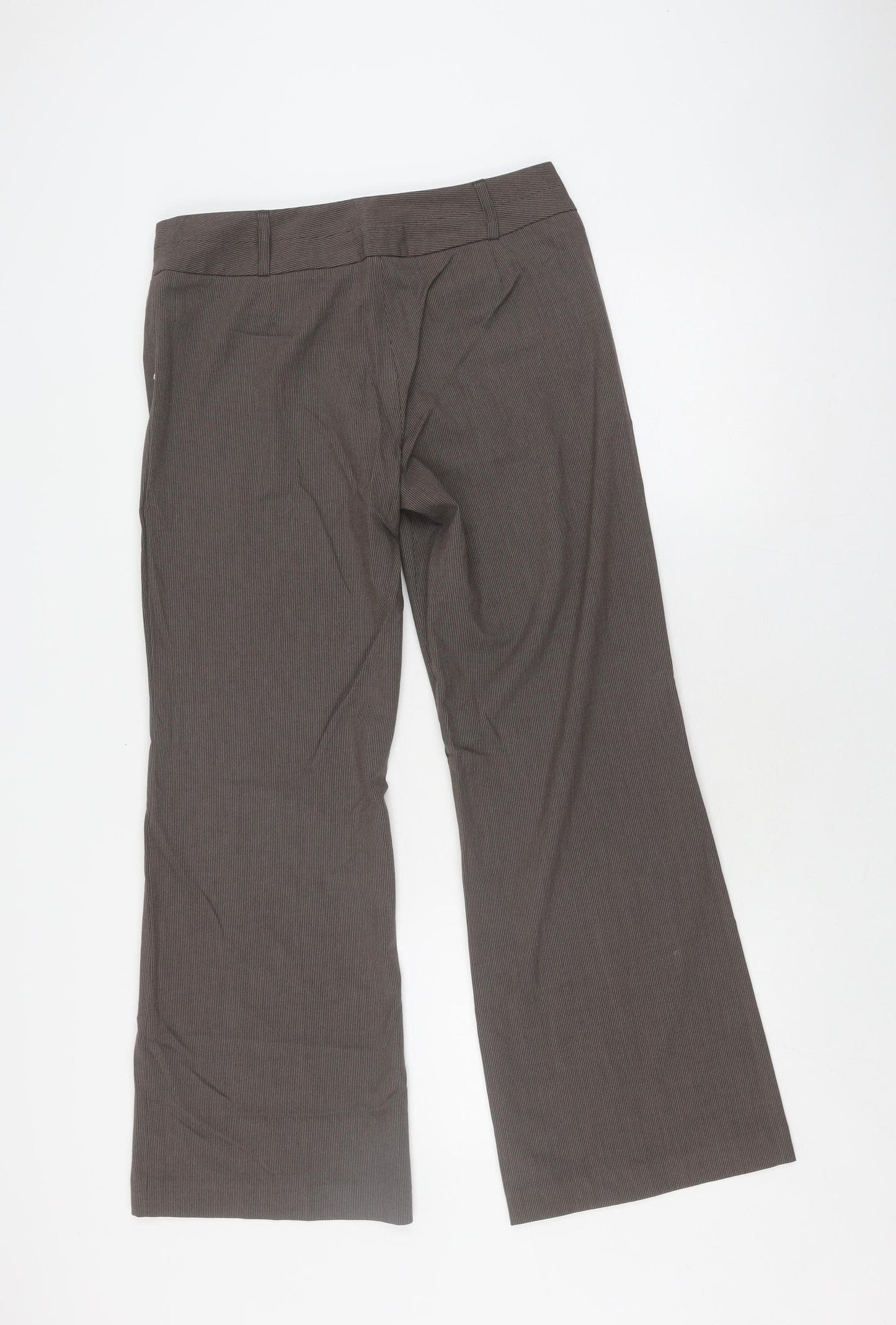 Next Women's Brown Dress Pants Size 10 Petites