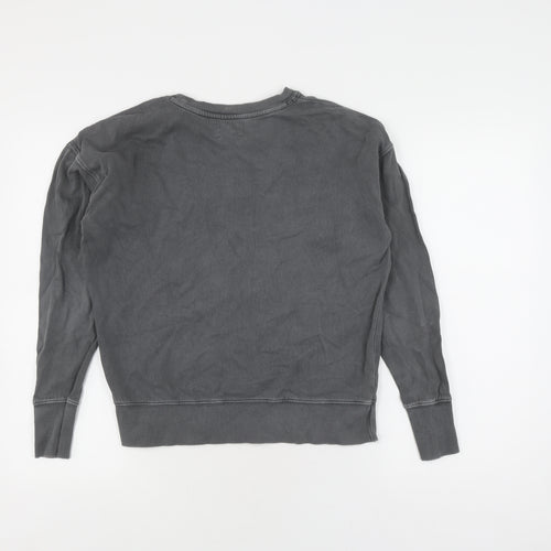 Hush Women’s Grey Graphic Pullover Jumper XS