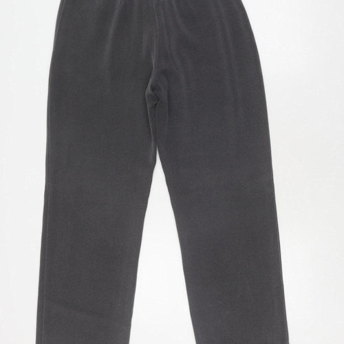 Next Grey Petite Straight Trousers Size 12