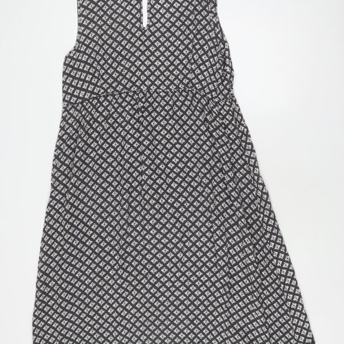 FatFace Women's Black Geometric Shift Dress 16
