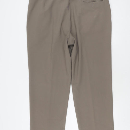Marks and Spencer Men's Brown Dress Pants - L