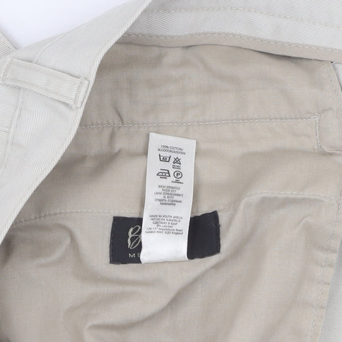 BHS Men's Beige Chino Trousers Size 40