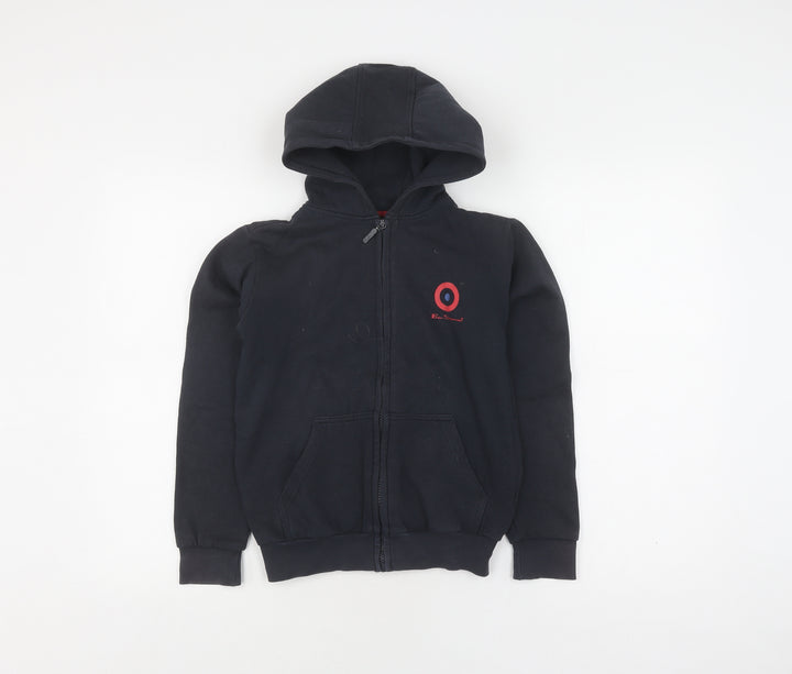 Ben Sherman Boys Blue Full Zip Hoodie 10-11 Years