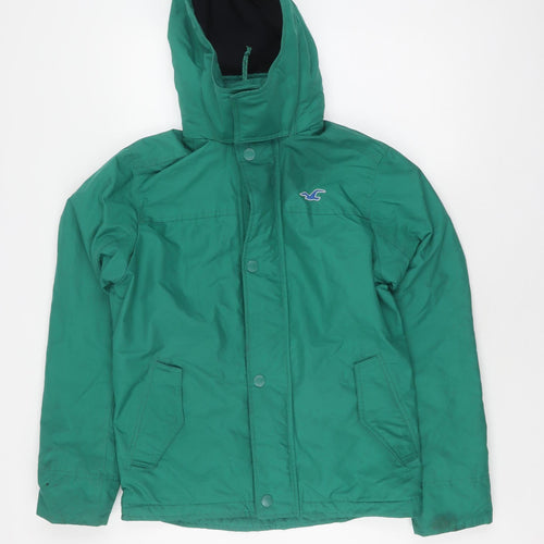 Hollister Women's Green All Weather Jacket XS