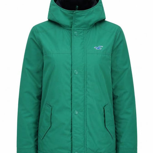Hollister Women's Green All Weather Jacket XS