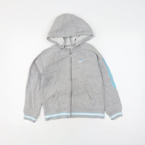 Reebok Boys Grey Full Zip Hoodie 11-12 Years