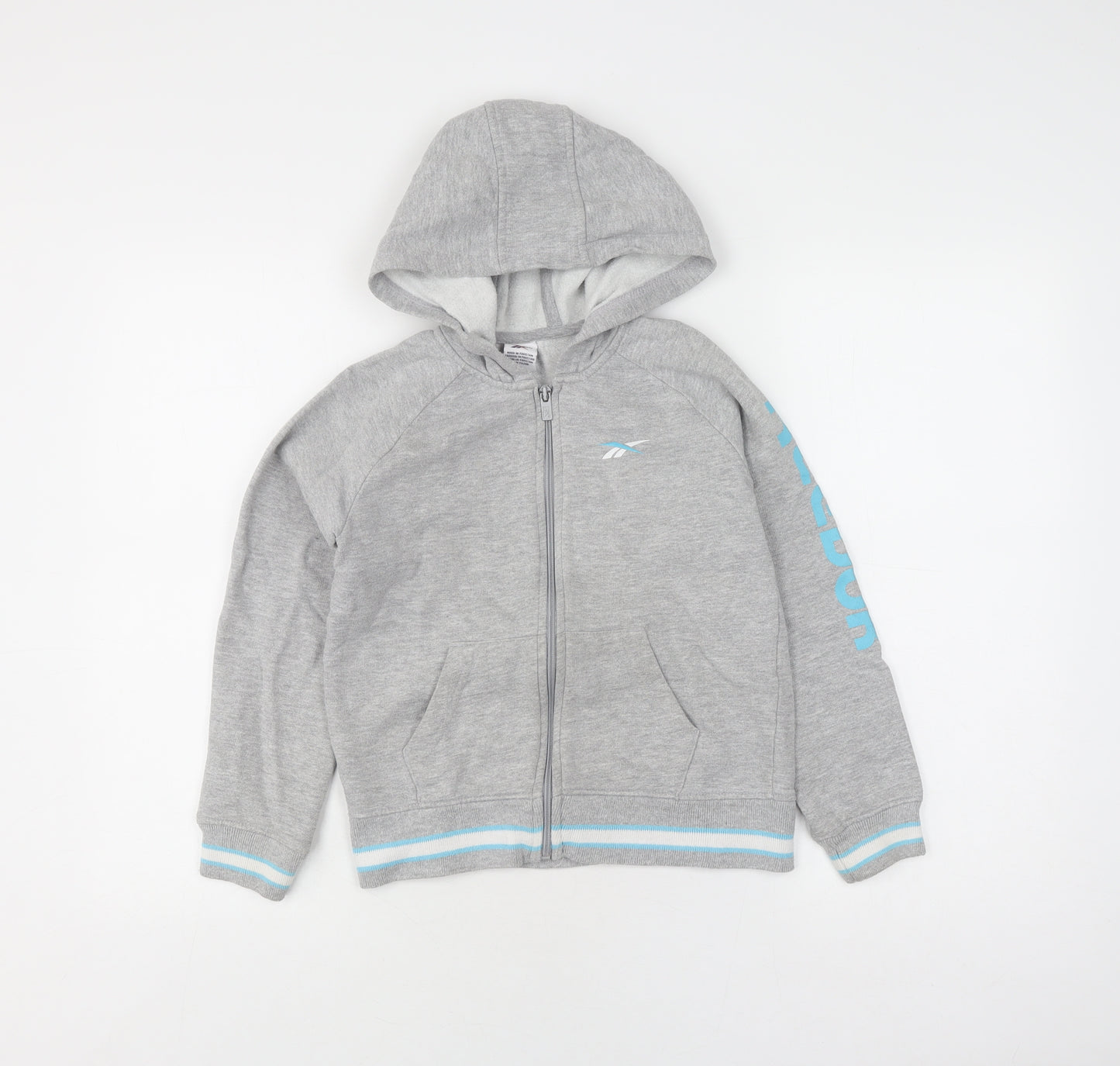 Reebok Boys Grey Full Zip Hoodie 11-12 Years