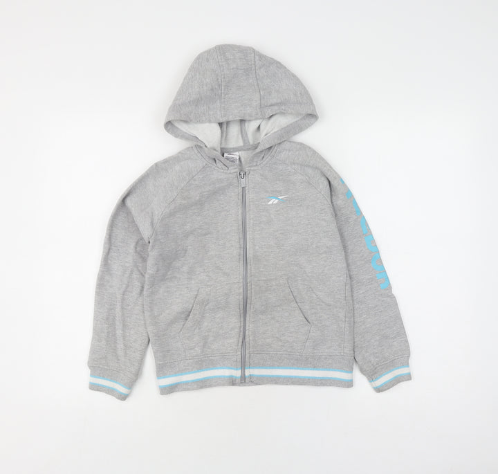 Reebok Boys Grey Full Zip Hoodie 11-12 Years
