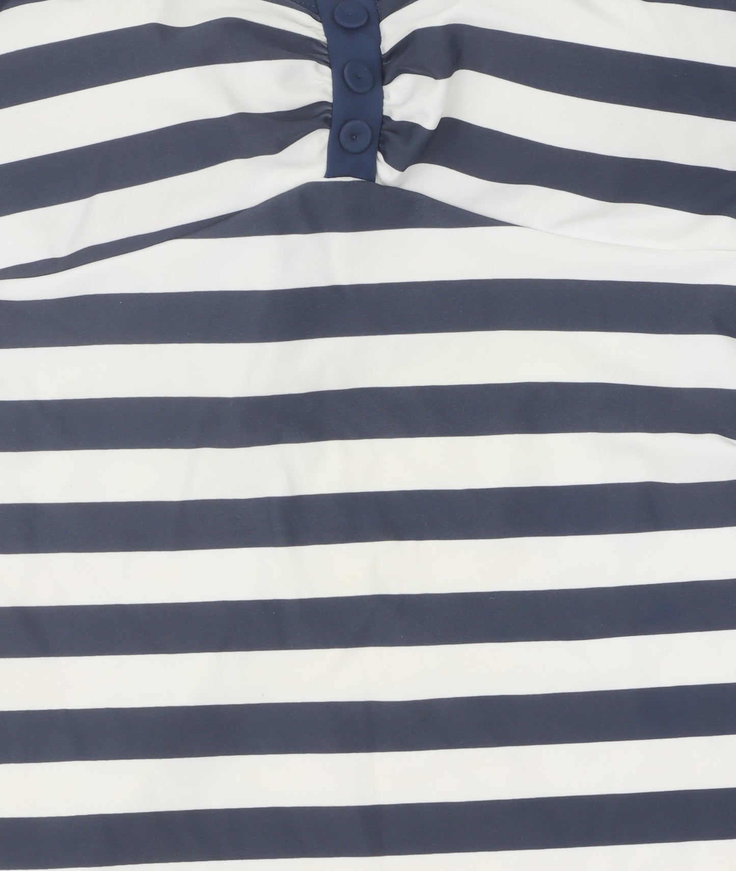 Fat Face Women's Nautical Striped Bandeau Tankini Size 10