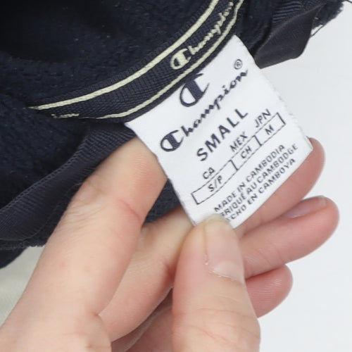 Champion Unisex Small Black Pullover Hoodie